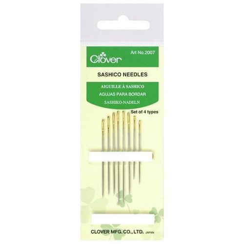 Clover Sashico Needles - Set of 4 types - The Sewing Drawer